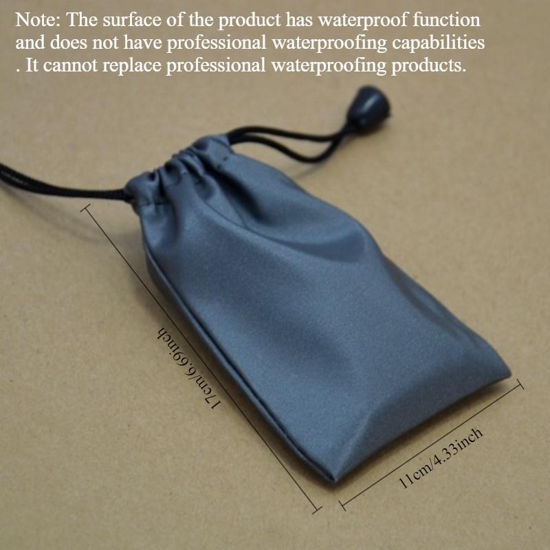 

1pc Drawstring Pouch Jewelry Bag Earphone Bag Digital Product Protection Case Bag
