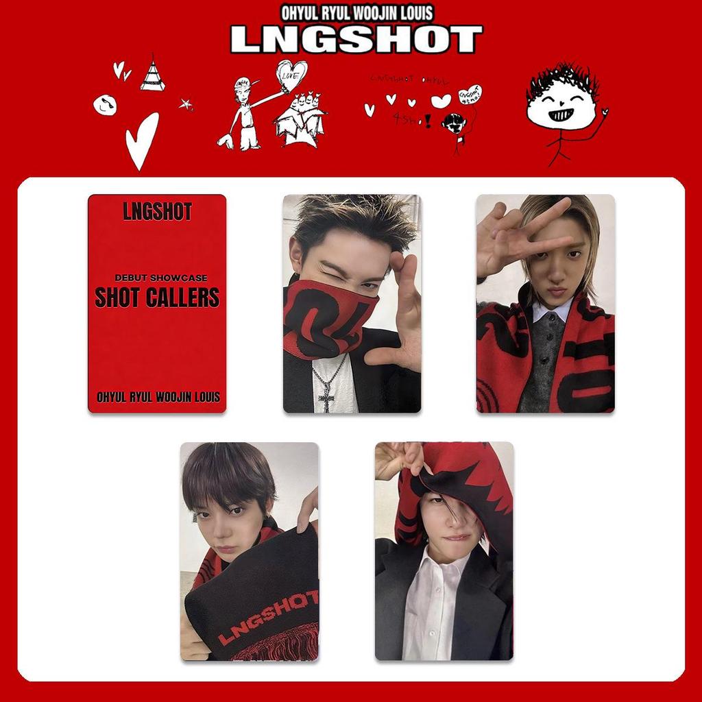 LNGSHOT Lobster Album Shot Callers Special Edition Photocards & Exclusive Cards Collection