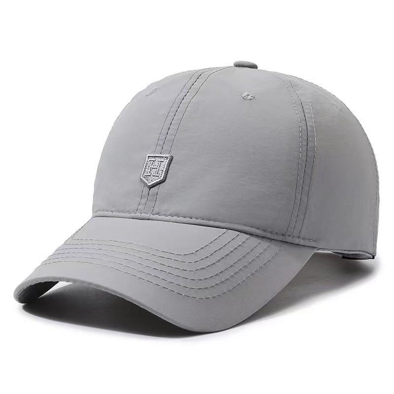 Embroidery Letters H Duck Cap Sports Summer Outdoor Running Breathable Shade