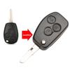 Modified Car Key Shell Flip Car Key Case for Renault/Dacia/Modus/Logan/Clio/Espace/Nissan Car