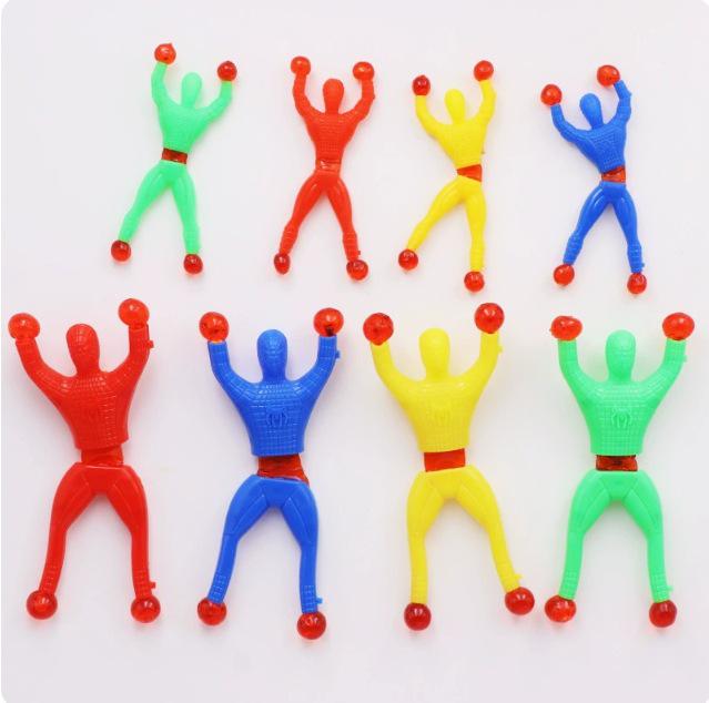 

Sticky Wall Climbing Spider-Man and Superman Toy