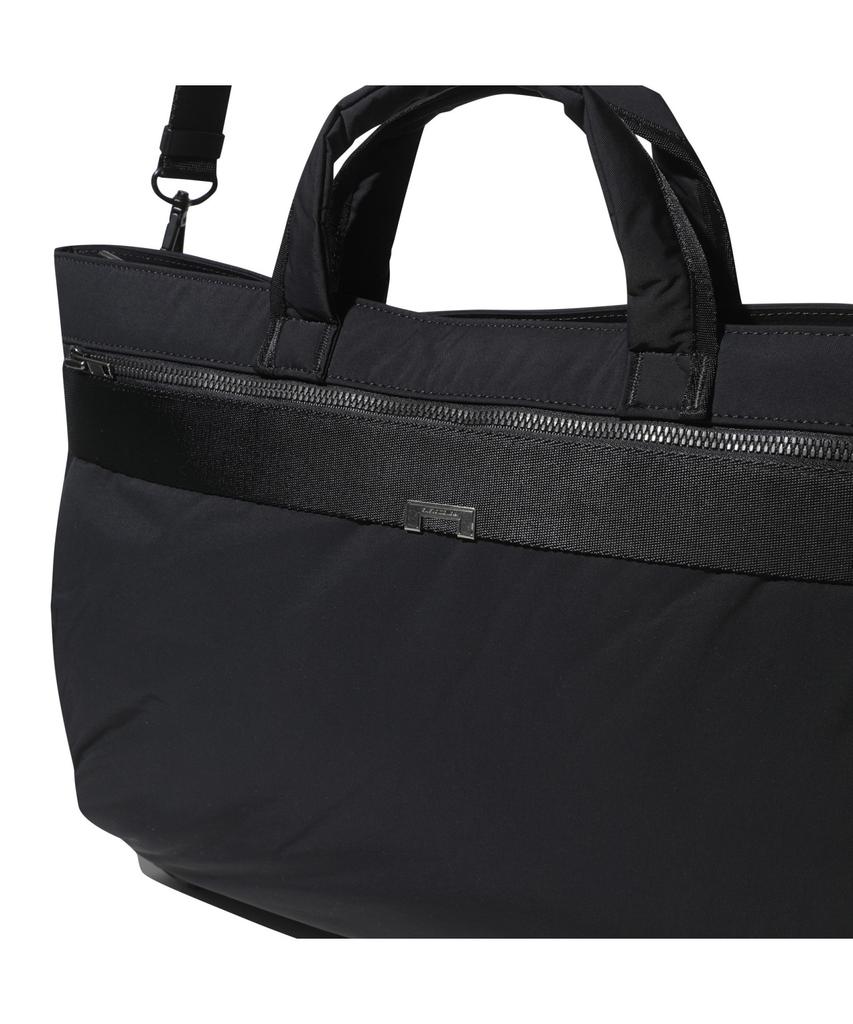 Customellow Black Nylon Tote Bag_Cabax25102Bkx