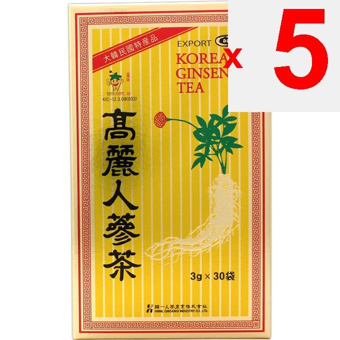 Technofoods Koreanischer Ginseng Tee 3g X 30 Beutel Tonikum Ginseng