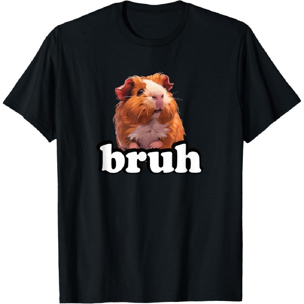 

Bruh Kids Cute Wheek Merch Guinea Pig Lover T-Shirt XXXXXL чёрный