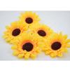 20Pcs Realistic Silk Artificial Sunflower Heads Lifelike Fake Sunflower Decoration for Home Wedding Party DIY Craft Wreath