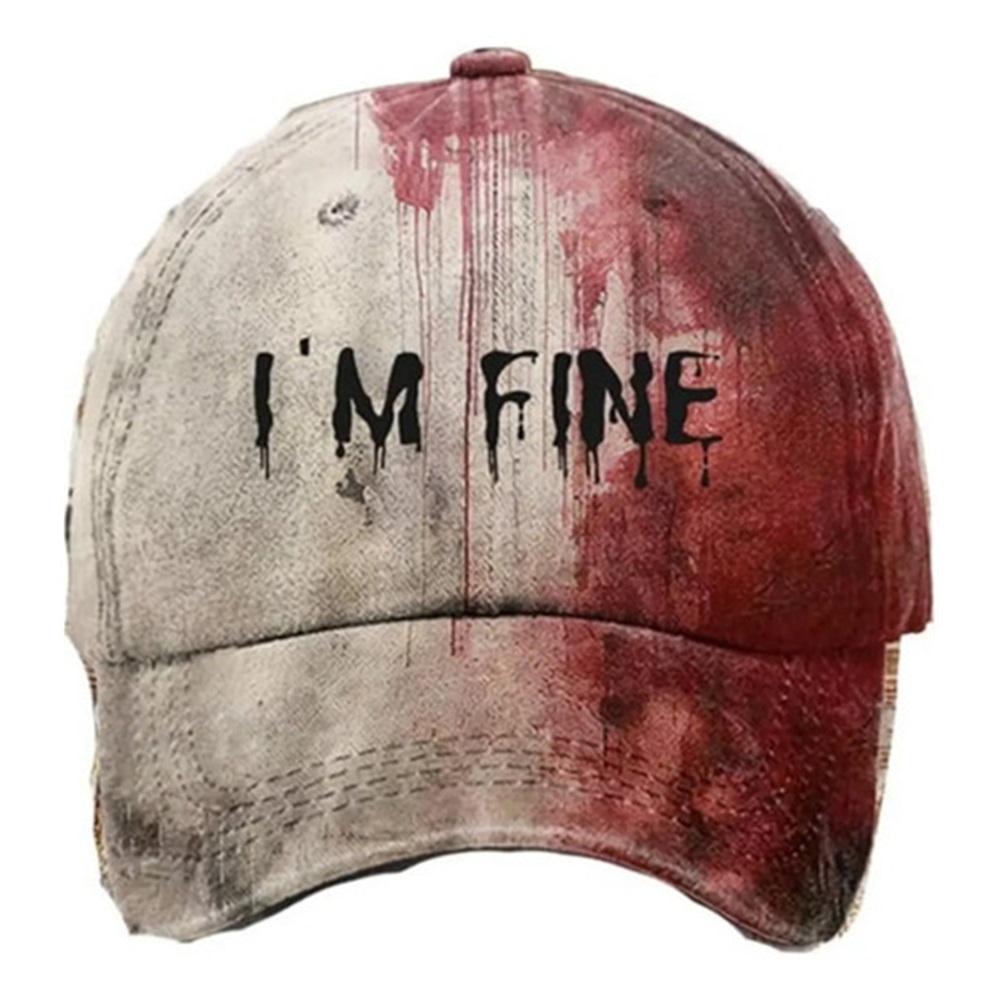 Im Fine Generic Baseball Cap, Halloween Hat Z