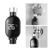 Fast Response Thermal Shower Head Display Real Time Water Temprature Tracking Strong Steel Bathroom Accessory