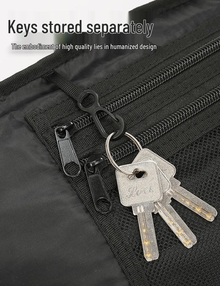 P.Travel Ultra-Light Waterproof Chest Bag - Large Capacity, Fashionable & Thin for Outdoor Spring Outings