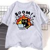 Crazy Cat Tshirt Unisex Women Funny Work Cat T Shirt Summer Casual Crewneck Short Sleeve Cotton Tshirt Unisex Womens Clothing