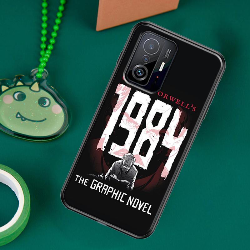 1984 George Orwell Fodral För POCO F5 X5 X3 Pro X4 F4 GT F3 M5s C40 Fodral För Xiaomi 13 12 Lite 11T 12T Pro 12X
