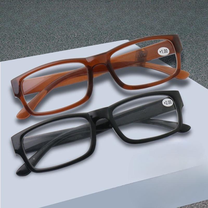 10er Set Lesebrillen 5 Schwarz 5 Braun Harzlinsen Ultraleichter Rahmen Neutraler Stil Brillen