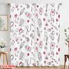 2pcs,2D Plane Printing Print Curtains Hospital Medical Versatile Polyester Fabric (without Rod) Decorations For Home Ldeal for