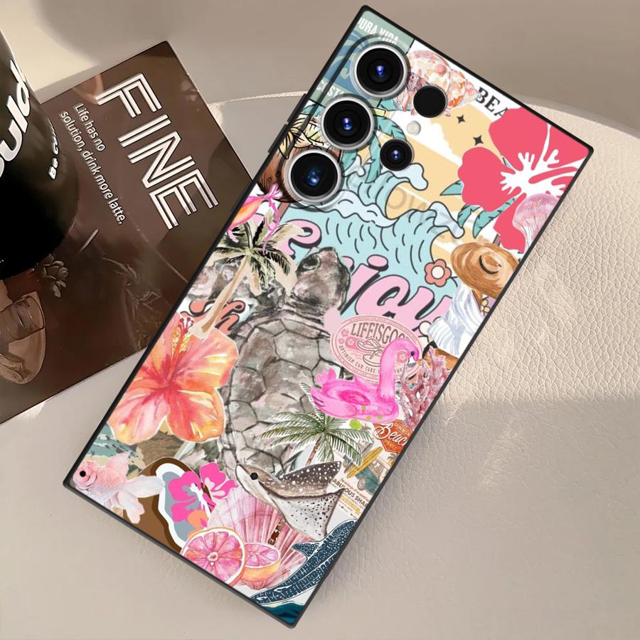Funda Phone Cover Case for Samsung Galaxy S26 Ultra S21 FE S25 Plus S10 S9 S23 Note 20 8 9 10 S20 Ultra S24 Creative Pattern Art
