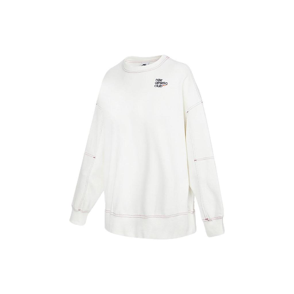 New Nike Sportswear Club Sweatshirts Women's White DQ9146-133