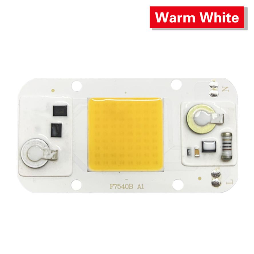 

AC110V 220V LED COB CHIP 20W 30W 50W холодный белый теплый белый свет полный спектр светодиодная матрица комнатное растение освещение 30W 220V