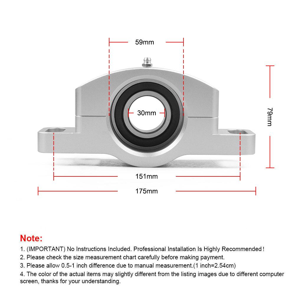Ložisko nosiče hnacího hřídele se hodí pro Polaris RZR S 1000 XP 4 1000 Heavy Duty High Performance