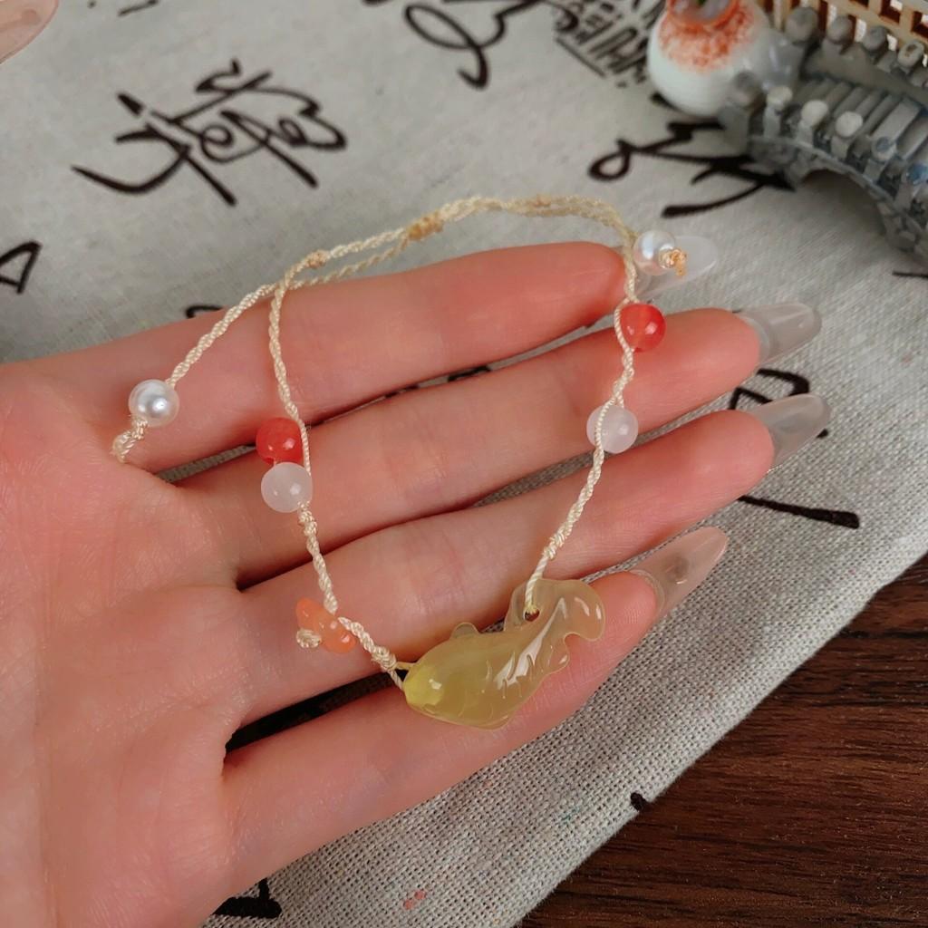 Stylish Vintage Koi Beaded Bracelet For Women Unique Bohemian Handcrafted Fashion Jewelry