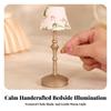 Metal Miniature Table Lamp Freestanding Classic Sturdy