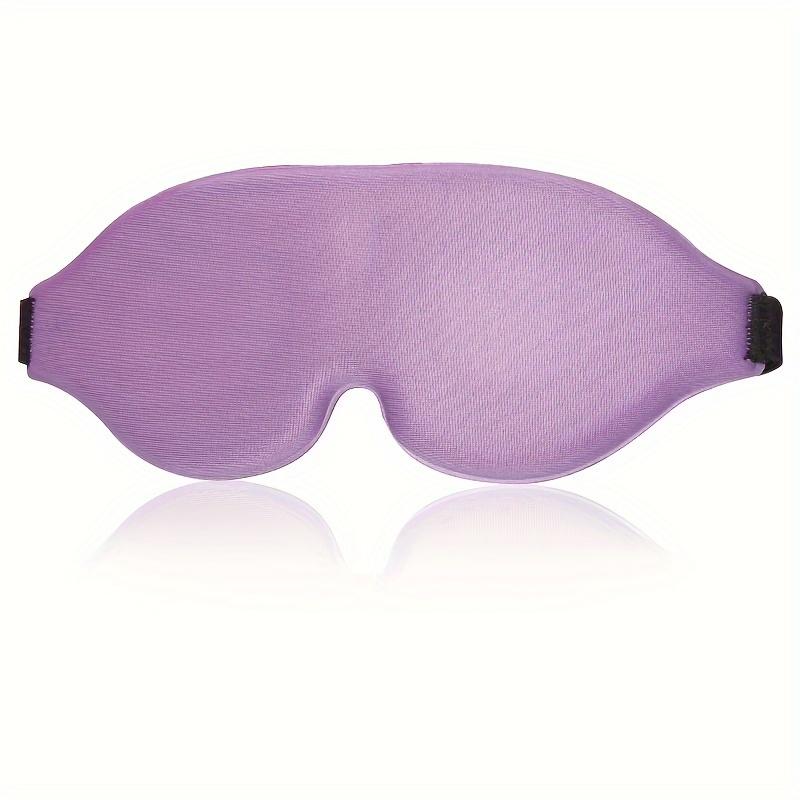 Antifaz de Dormir Contorneado, Ligero y Cómodo, Ideal Para Dormir Profundamente y Relajación, Cubreojos Suaves Ajustables Para Yoga, Viajes y Uso Diario