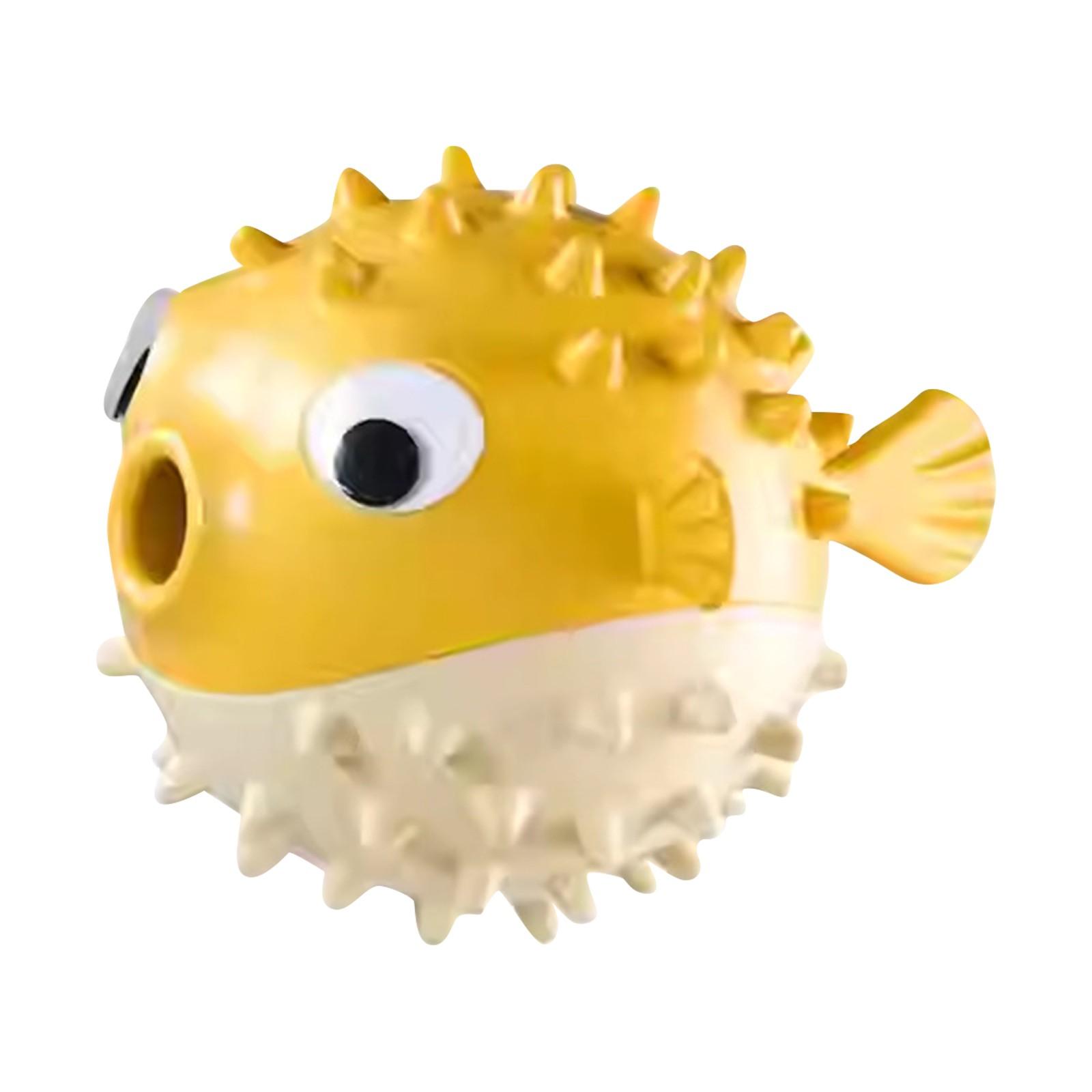 

Мяч для прорезывания зубов у щенков, очищающий зубы и устойчивый к укусам, любимая игрушка для собак и кошек, не гниющая игрушка, мяч, игрушка One Size жёлтый