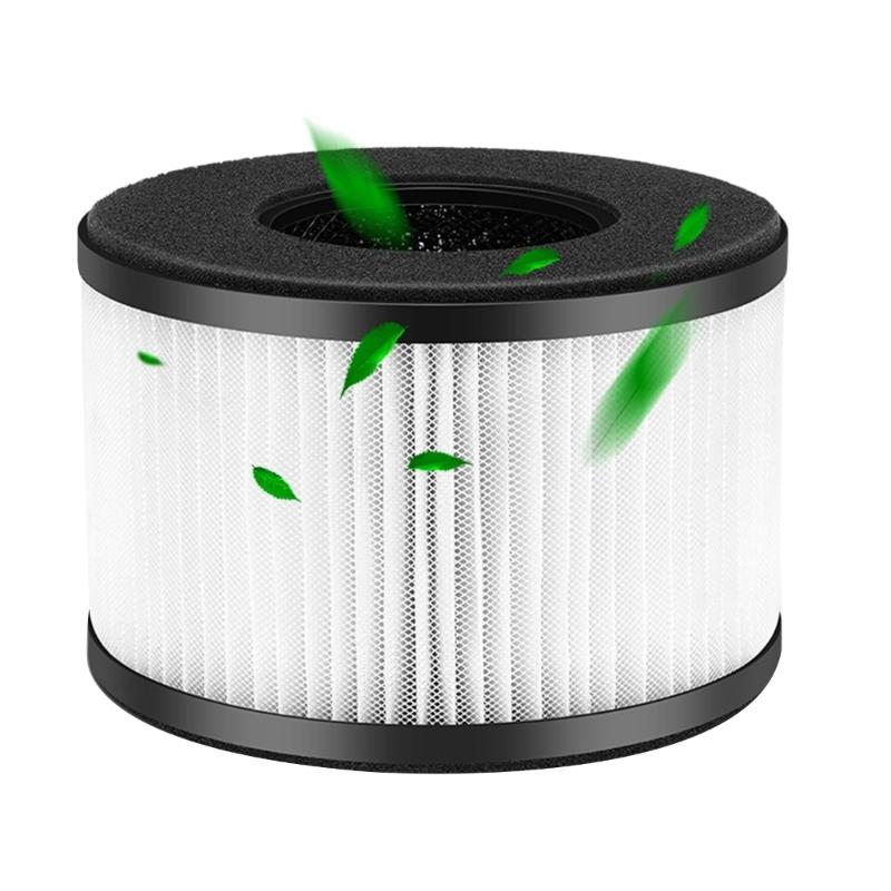 2PCS Plastic Air Cleaners Filter Air Purifier Filter Plastic Air Cleaners HEPA Filter Accessories for BS03 Model