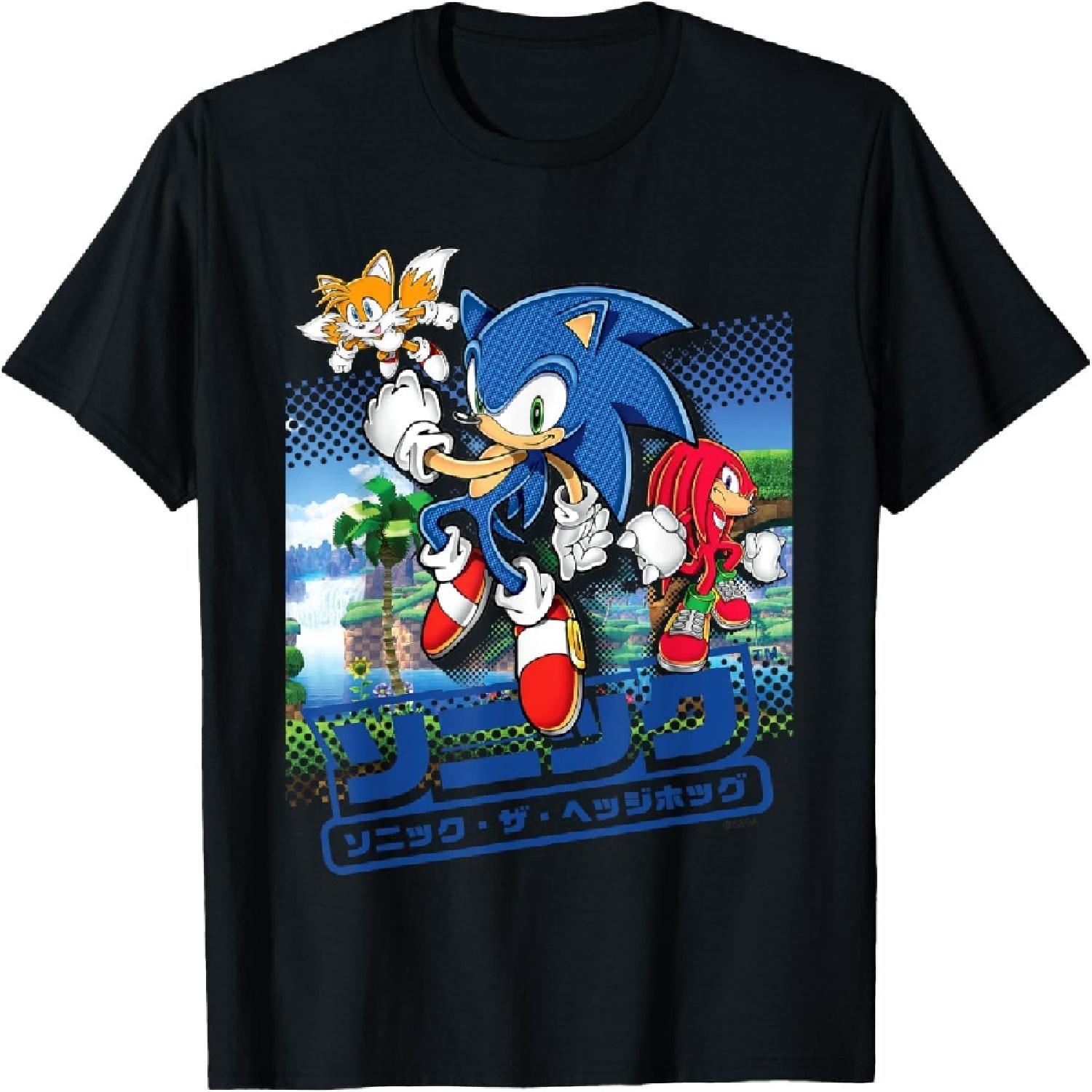 

Sonic the Hedgehog - Sonic & Friends T-Shirt XXXXXL різнокольоровий