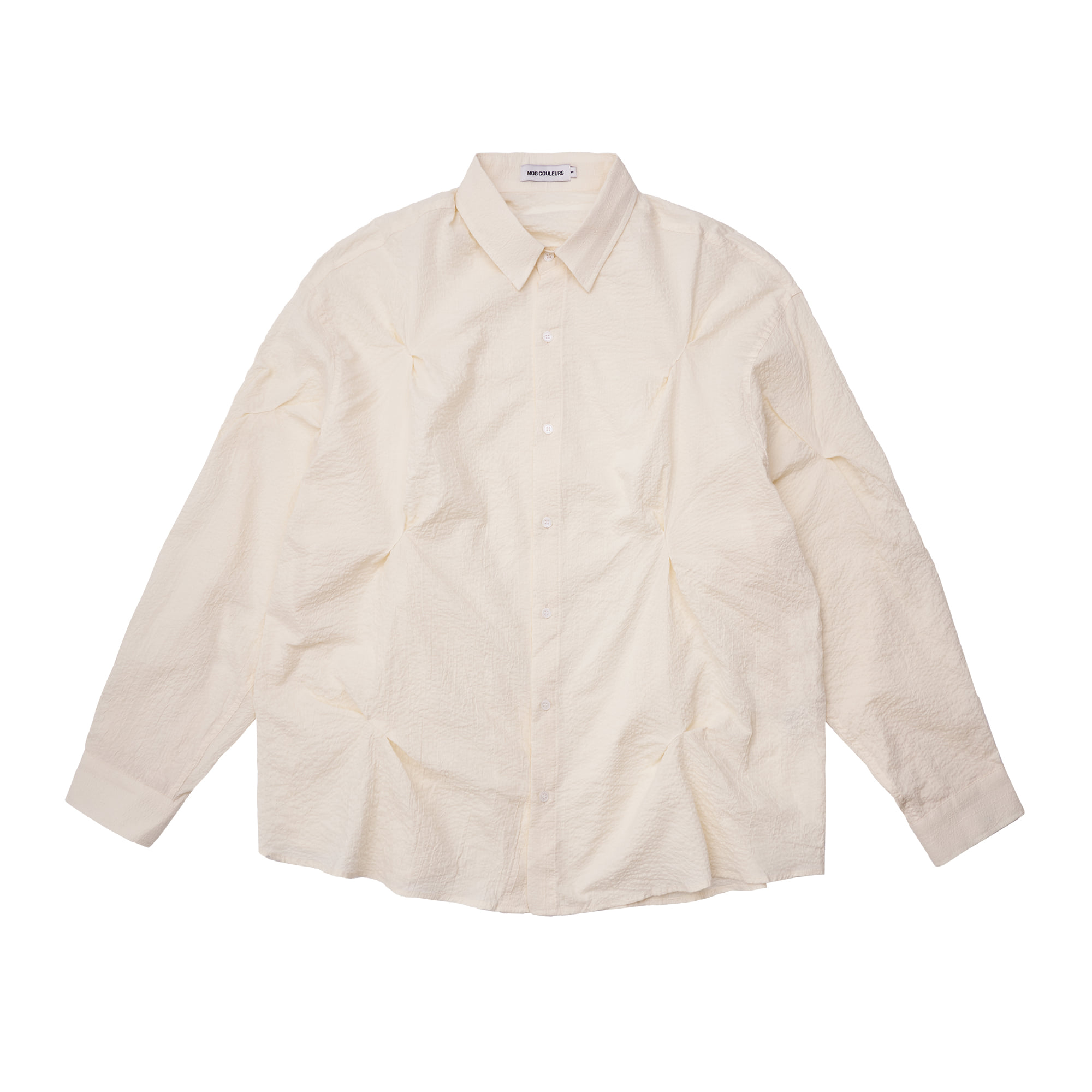 Nocoolers Seersucker Bite Shirts Cream Cream/2