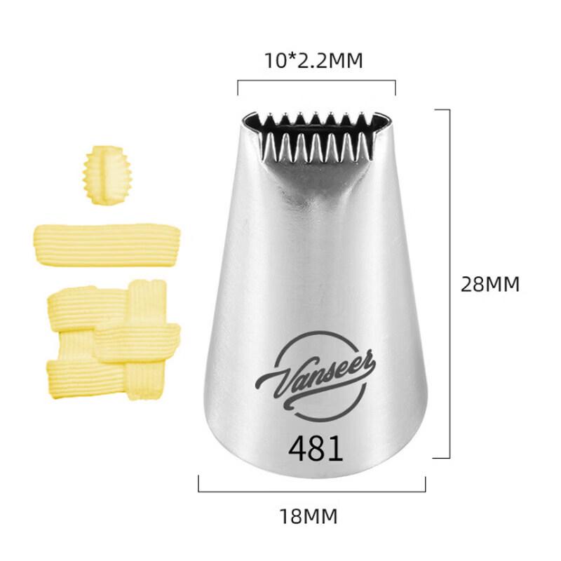 304 Stainless Steel Cake Decorating Nozzle
