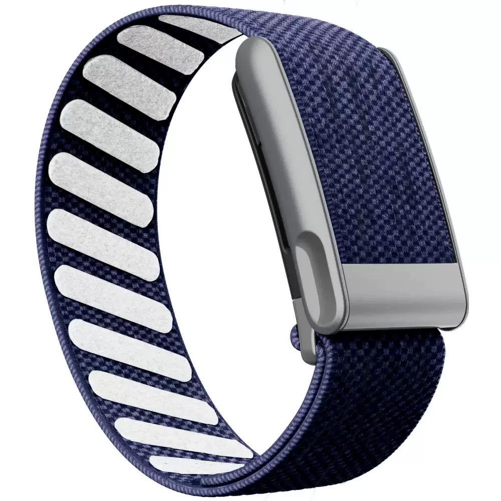 Whoop 5.0 Peak Nylon Sport Band with Frosted Silver Frame
