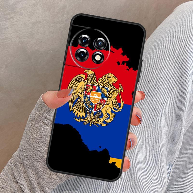 Armenia Armenian Flag Cover For OnePlus Nord 4 3 CE 2 Lite N20 N10 N30 OnePlus 8T 10T 13 13R 12 12R 11 10 Pro Case