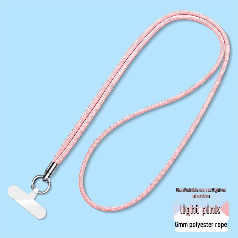 Šňůrka na mobilní telefon na zápěstí a přes tělo s kroužkem na prst, popruh proti ztrátě a těsnění proti pádu