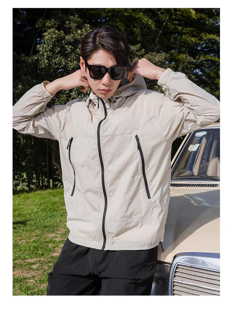 Couple's UV Protection Lightweight Summer Jacket: Women's Sunscreen Coat & Men's Breathable Fishing Travel Outerwear