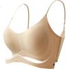 YOUKESHU Foundation Liquid Soft Support Invisible Seamless Push-Up Side Breast Gathering Thin Strap Back Beauty Bra New Arrival