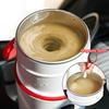 Compact Travel Car Kettle with Automatic Mixing & Overload Protection Electric Car Boiler Easy to Use for Hot Beverages
