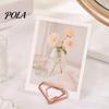 Office Memo Holder 10 Pcs Table Number Holders, Diamond Shape Photo Clips, Small Business Card Display Stands, Metal Place for Wedding Anniversary