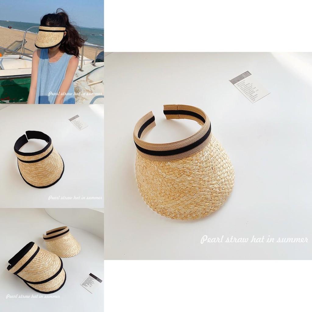 Chic Uv Protection Summer Straw Hat For Women Breathable And Adjustable
