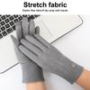 Women Men Winter Thick Plush Gloves Fashion Warm Suede Outdoor Guantes Lady Touchscreen Driving Gloves Sports Cycling Mittens