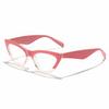 Transparent Computer Glasses Frame New Cat Eyes Eyewear Decorative Blocking Glasses  Women Men
