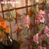 1PC Modern Fashionable Retro Peony Printed Transparent Sheer Window Curtain for Living Room Bedroom Home Decor NAPEARL