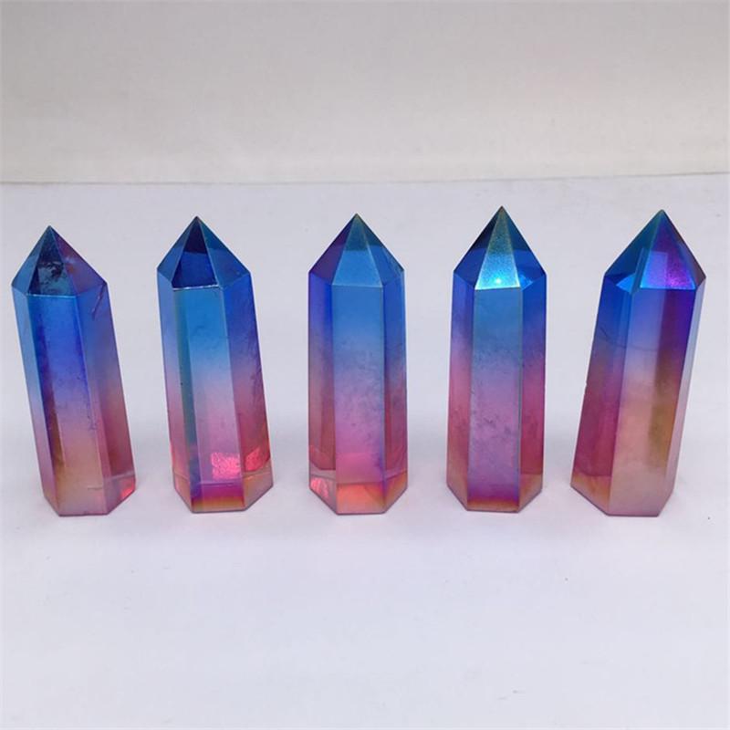 

Башня Пойнт Украшение Кристалл Исцеление Обелиск Радуга Естественная Очаровательная Простая Палочка