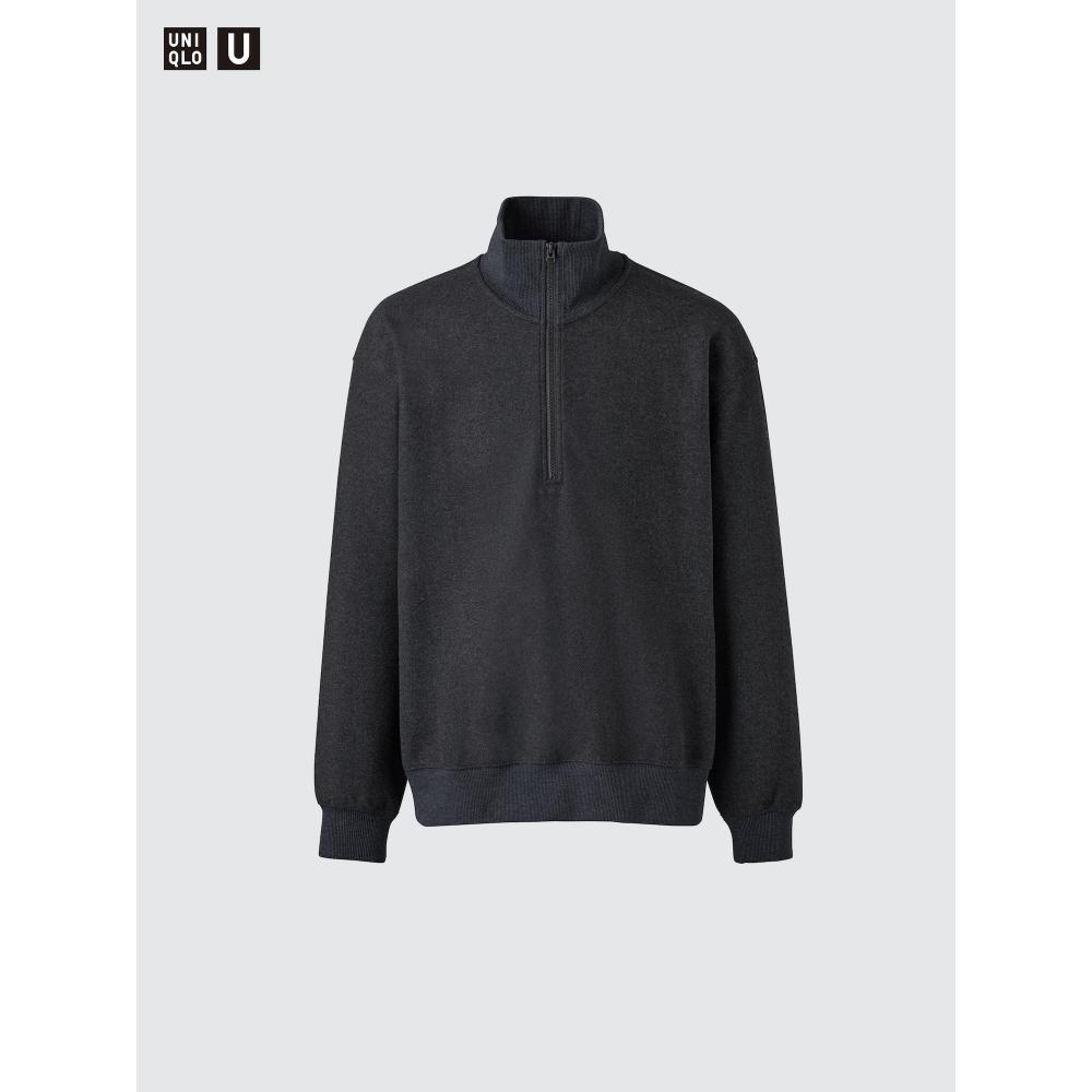 Uniqlo Brushed Half Zip Sweatshirt