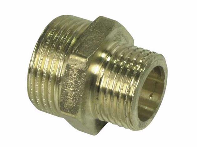 Brass Nipple 1/2X1/4 Inch Brass