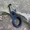 1Pcs High Quality Aluminum Sports Kettle Buckle Outdoor Carabiner Water Bottle Holder Rubber Buckles Hook Camping Hiking Tool