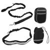 Dog  ing Waist Pack Leash   Reflective Elastic Hands   Dog Leash for Running Walking Hiking