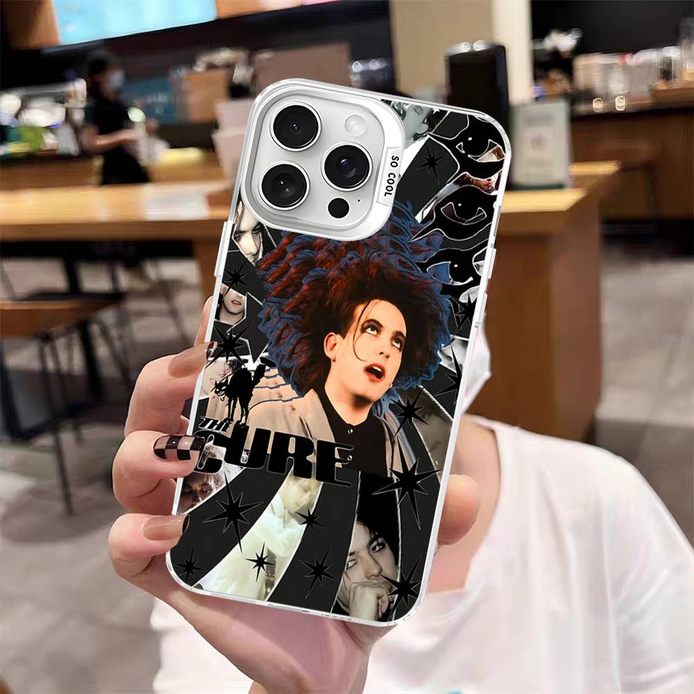 Rock Band THE C-CURE Music Phone Case For IPhone 17 16 Plus Pro Max 15 14 13 12 11 Matte Colorful Covers