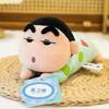 Lie Down Crayon Xiaoxin Aromatherapy Plush Toy Turned Into a Doll Crocodile Xiaoxin Doll Bean Bag Table with Doll
