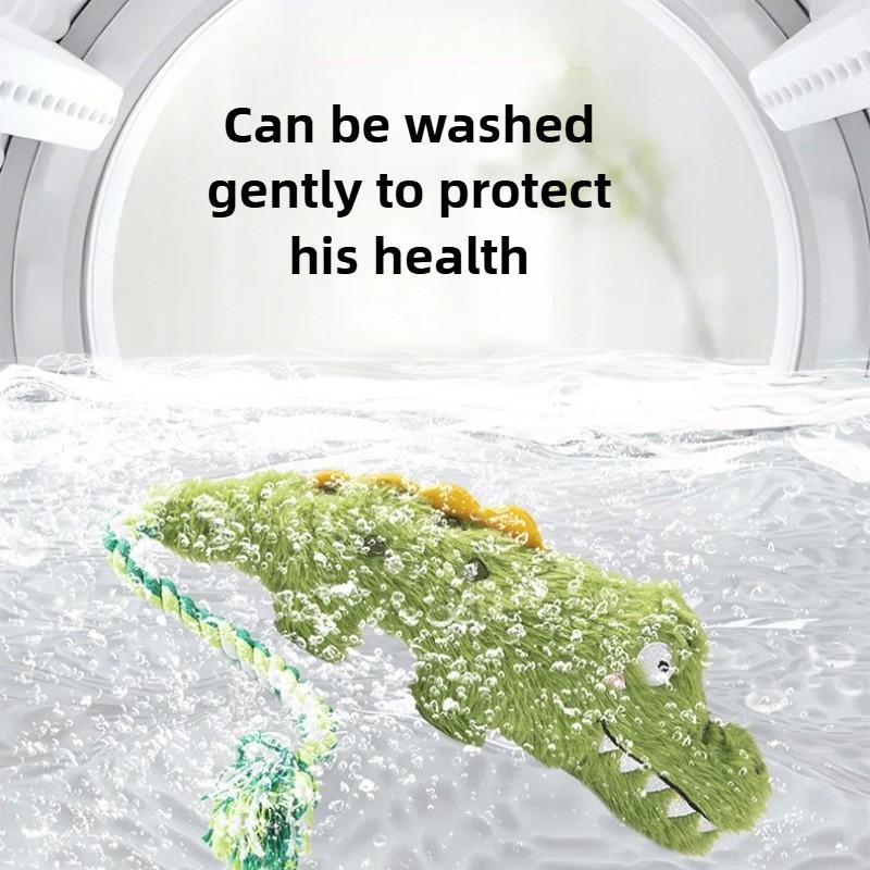 Plush Dog Sound Toy Squeaky Dog Toy Pet Interactive Tug of War Knot Bite-resistant Pet Toys Grinding Boredom with Pet Toys