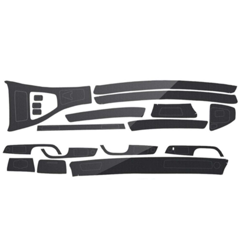 Car Interior Decal Trim 5D Carbon Fiber Trim Vinyl Sticker For BMW E90 2005-2012