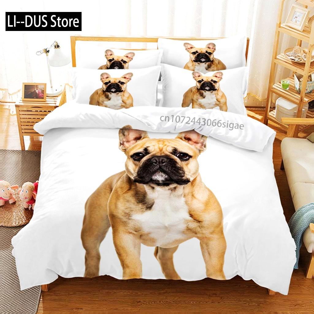 Comforter Puppy Bedding Set 3D Bedding Digital Printing Queen Size Bedding Set Fashion Design