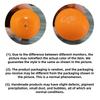 Quetschbare Orange Quetsch Fidget Spielzeug Kreativer Weicher Baustein Füllung Stressball Spielzeug ASMR Sensorisch Anti-Stress Spielzeug für Erwachsene